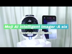 Σελόν ομορφιάς πλήρης μηχανή εξέτασης δέρματος προσώπου με υποστήριξη πολυγλωσσίας UV / RGB / PL Light